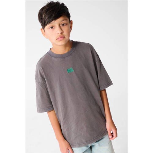 Shoeby T-shirt met backprint grijs