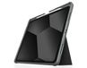 STM Dux Plus Folio Étui pour iPad Air M2 13" - Noir/Transparent