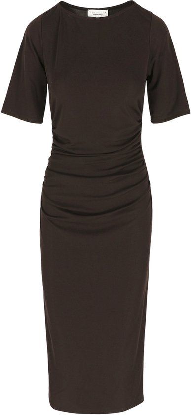 LolaLiza Jurk R Evita 08104469 Choco Dames Maat - 44