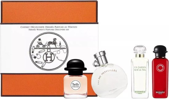 Hermès Collection Miniatuurset - 4 x 7.5 ml Eau de Parfum - Gift set