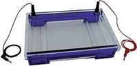 NeoLab 7-0219 Elektroforeskamer, Maxi horizontaal voor gelmaat 204 mm x 250 mm