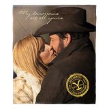 Northwest Yellowstone Silk Touch Gooi Deken, 50" x 60", My Tomorrows are Yours