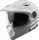 Bogotto FG-102 Duo Wit Fiberglas Systeemhelm