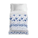 PENSIERI DELICATI Sprei, 220 x 280 cm, 100% katoen, patroon ballon