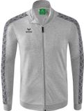 Erima Essential Team Tracktop Jack Heren - Slate Grey / Licht Grey Melange | Maat: XXL