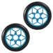 Set de 2 roues de trottinette avec roulements ABEC-9, diamètre 110 mm