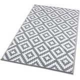 Tapis extérieur rectangulaire réversible 120 x 180 blanc