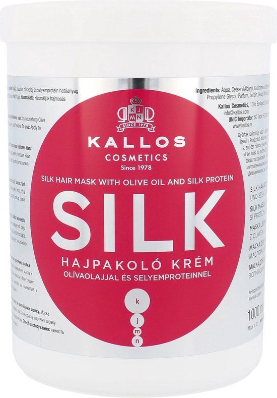 Kallos Silk Hair Mask - 1000ml