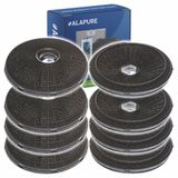 Alapure Sauter 4x Koolstoffilter voor 74X3895 / AK214AP1