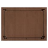 Garcia de Pou Placemats Chocolade Rechthoek Cellulose 31x43 cm 2000 Stuks