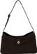 Guess Ella Medium Schoudertas Dames - Imitatiesuede - Bruin