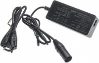 VHBW Oplader voor E-bike - Voor 24V Accu's - 29,4V - 1,5A - 52W - XLR 3-pin - Zwart