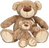 Happy Horse 2x Pluche mama en kind Bella knuffelberen 40 en 22 cm