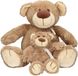 Happy Horse 2x Pluche mama en kind Bella knuffelberen 40 en 22 cm
