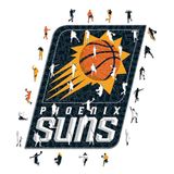 Iconic Puzzles NBA houten puzzel, meerkleurig, L, 500 stuks, PhoenixSuns-L