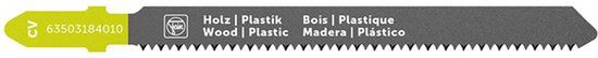 Fein 63503184010 Decoupeerzaagblad voor laminaat en kunststof CV 75 T1.5 WP SC 5 stuk(s)