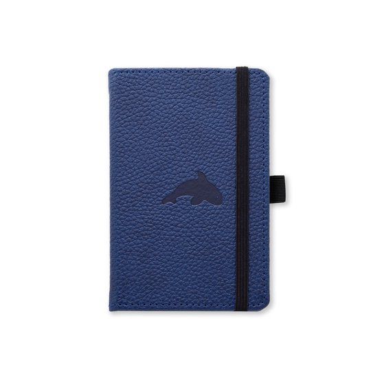 Dingbats Notebooks Wildlife A6 Pocket Notebook - Blue Whale (Dotted)