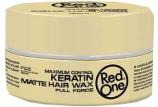 RedOne Maximum Control Keratin Matte Hair Wax Full Force 150ml