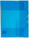 Grafoplás 4801230 ordner met elastieken en 3 kleppen, A4, kleur blauw