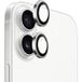 Blueo Film de protection Caméra Arrière Metal Frame pour Apple iPhone 17, Verre Trempé, Argenté