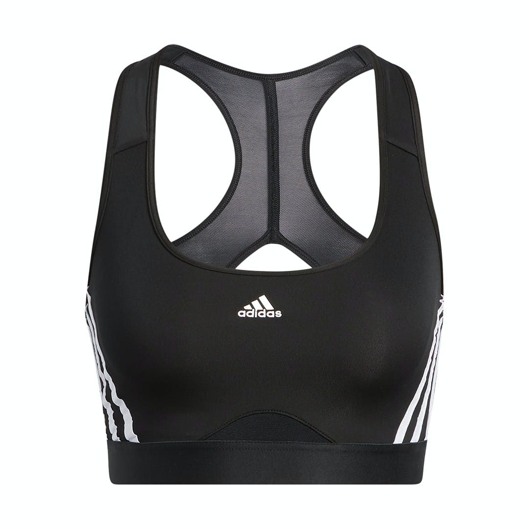 adidas Workout 3-Stripes Medium Support Bra - Women's