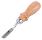 Dégraisseur de bords en cuir, outil de finition de bords, 1 pièce, 16,5 cm