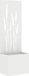 vidaXL Privacy Screen White 50 x 32 x 150 cm Cold Rolled Steel