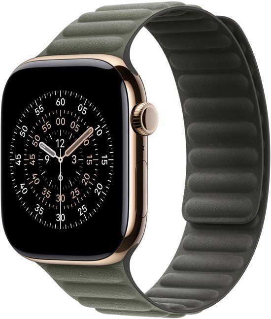 Apple Watch 46mm Magnetic Link: Saliegrijs - M/L