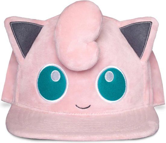 Pokémon Jigglypuff Snapback Pet - Roze - Unisex - One size