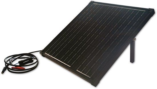 Technaxx TX-214 Draagbaar zonnepaneel - 50W - Zwart