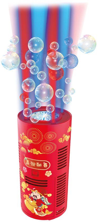 Diversen Vuurwerk Bellenblaas Machine Blauw
