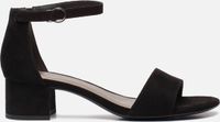 Tamaris Sandalen Zwart Textiel Dames Maat 36