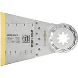 FEIN E-Cut Long-Life zaagblad Bimetaal met lange levensduur, zaagblad voor diepe sneden, Ve. 1 st., Breedte 50 mm, Lengte 65 mm, StarlockPlus Houder, Bimetaal zaagblad met titanium coating