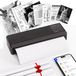 Imprimante mobile A4 - Imprimante thermique - Bluetooth et USB-C - Portable noir