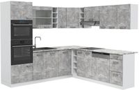 Vicco R-Line, Béton/Blanc, 247 x 237 cm, WB Marbre