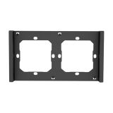 SONOFF Cadre pour interrupteurs, M5 80, 2 modules, M5-2C-80-F (graphite/noir)