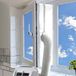 MOEGFY 400cm Raamafdichting Voor Mobiele Airconditioners, Airconditioners, Wasdrogers, Afvoerdrogers, Hot Air Stop Voor Bevestiging aan Ramen, Dakramen, Vleugelramen, Raamafdichting, Airconditioning