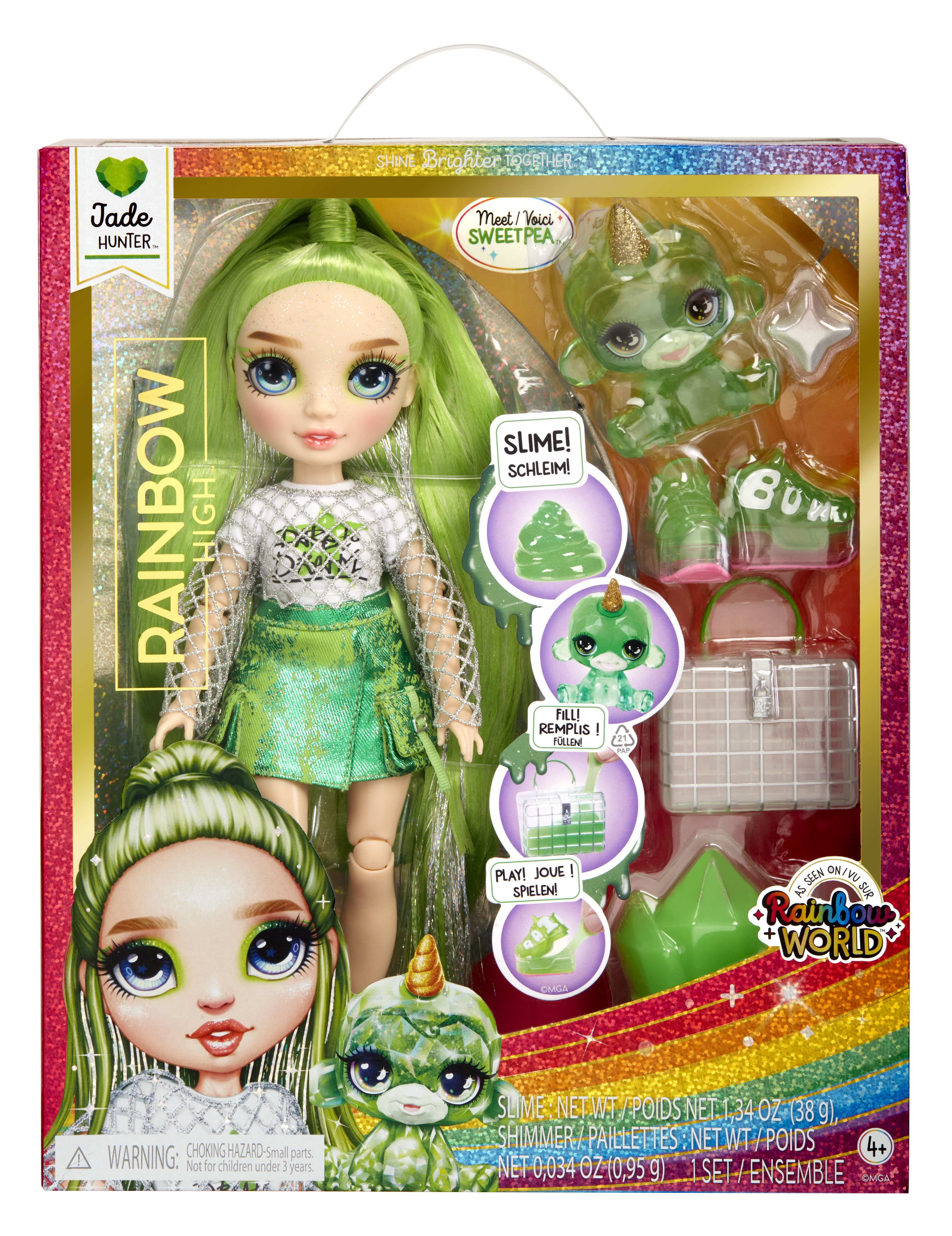 MGA Entertainment Rainbow High Klassieke Modepop Jade (groen)