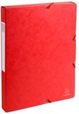 Exacompta elastobox Exabox - rouge - dos de 25 cm
