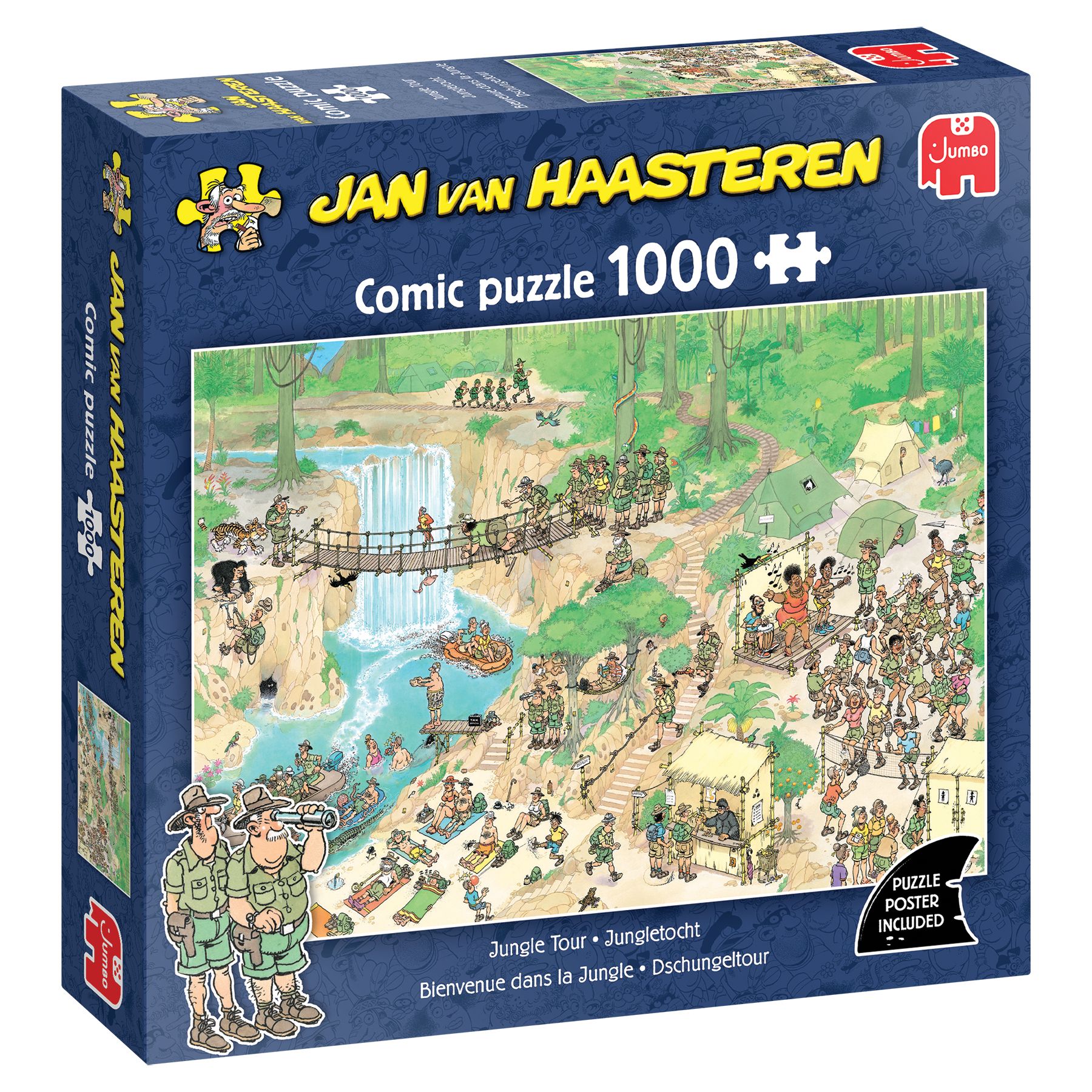 Jumbo Jan van Haasteren Jungletocht Legpuzzel - 1000 stukjes