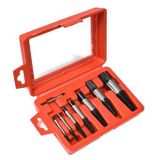 Icecat 8 Pcs. Extracteur de vis et boulons en acier à haute teneur en carbone - Rouge
