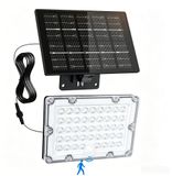 Lampe murale solaire - Éclairage extérieur LED - Lot de 1 - Détecteur de mouvement - Étanche IP65 - Dimmable - Boîtier ABS - Convient pour terrasse, jardin et garage