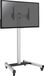 Kimex Rollbarer Bildschirmständer für Fernseher, 32-75 Zoll, 175 cm Höhe, neigbar