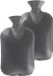Fashy Gmbh Warmwaterkruik - 2x stuks - grijs - 2 liter - kunststof