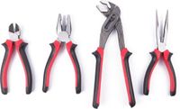Benson Tools Benson Tangenset 4-delig Rood/Zwart IJzer