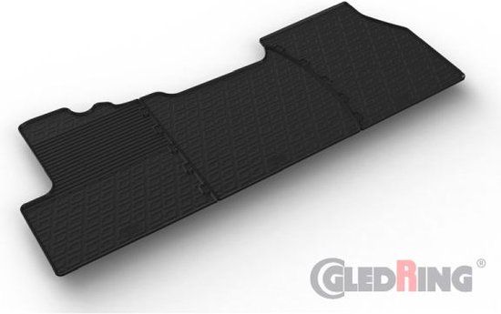 Rubbermatten Opel Movano 2022- (G profiel 3-delig)