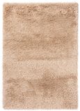 DÉJA Living Vloerkleed 200x290cm - Hoogpolig Beige Wol - Sema