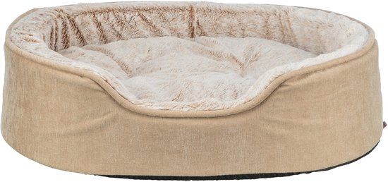 Trixie Hondenmand - Orthopedisch Ovaal Beige/Crème - 60x45 cm