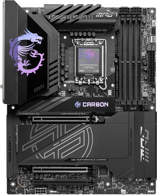 MSI MPG Z890 CARBON WIFI - Intel Z890 - ATX - DDR5 - LGA 1851