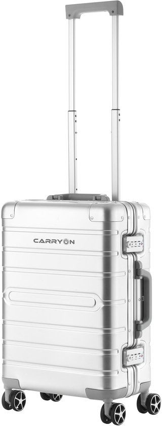 CarryOn ULD Aluminium Handbagage Trolley - 56cm - Zilver
